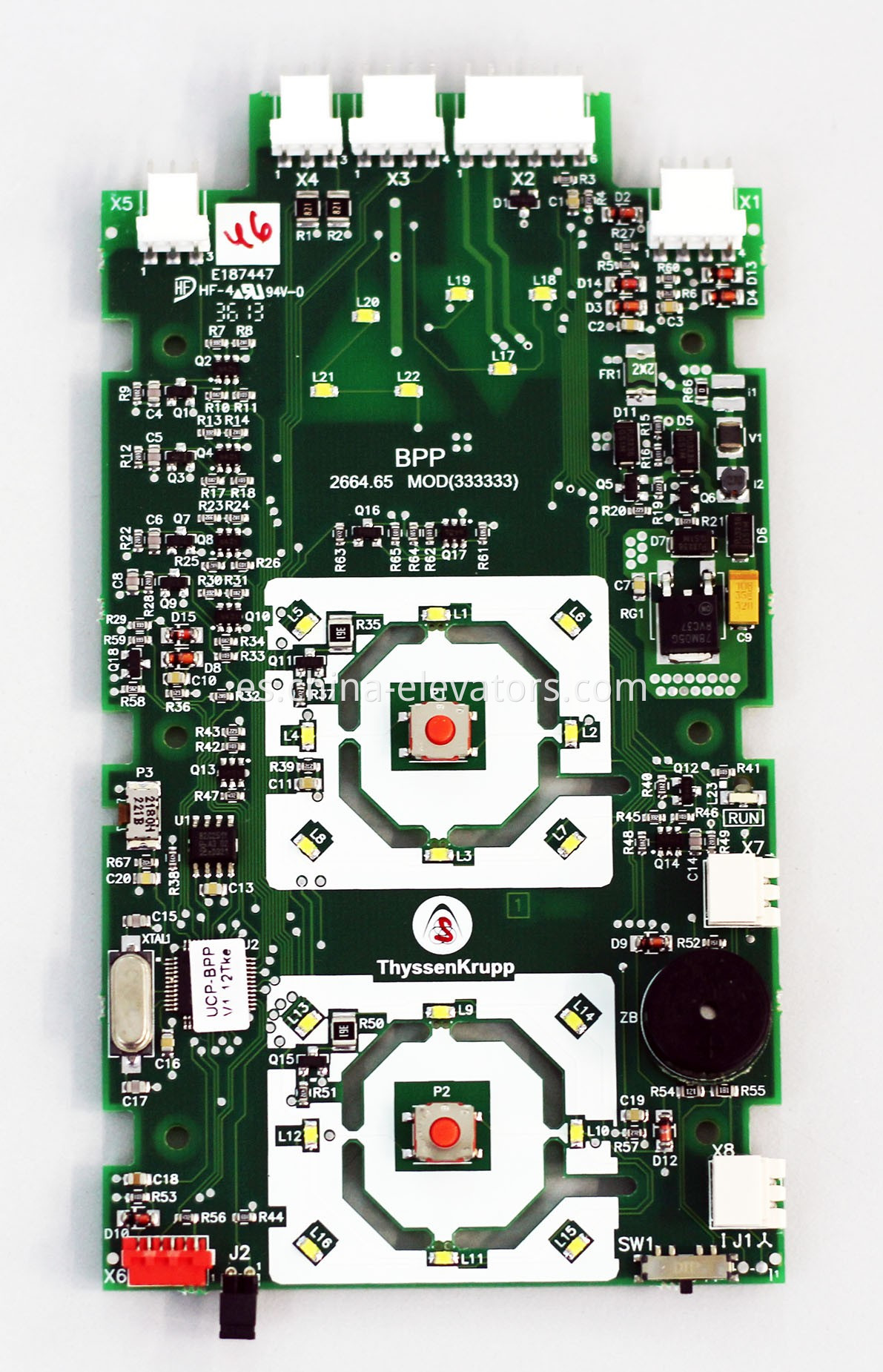 ThyssenKrupp Elevator LOP PCB BPP 2664.65 MOD